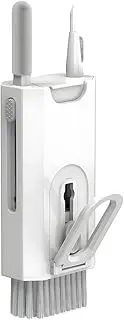 QUMOX 8-in-1 Multifunctional Cleaning Kit for Electronics, Keyboard Cleaning Brush, Screen Cleaner, Headphone and AirPods Cleaner, Compact and Portable Design