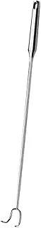BRIGHTFUFU Stainless Steel Food Flipper Hook Reusable Meat Hook for BBQ Camping and Kitchen Use Lightweight Meat Turner Tool for Easy Handling and Cooking