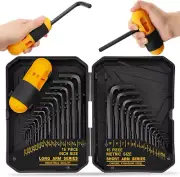 31-Piece Hex Key Set - Allen Wrench Set, SAE and Metric Allen Keys Mm