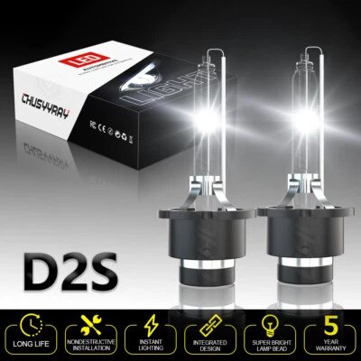 New For Nissan Maxima 2002-03 D2S Xenon HID Low Beam Headlight Bulbs Stock Qty 2 (for: Nissan)