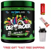 Faction Labs Disorder Pre-Workout 50 Serves High Stim Energy Dis Order