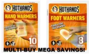 Hot Hands - Hand Warmers & Foot Warmers Hot Hands Packs Pocket Heat Feet Gloves