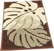 CANIGHT Leaf Non-Slip Floor Mat Cute Bath Mat Door Mat Indoor Door+mats+Indoor Indoor Door Brown Area Rug Absorbent Door Mat Front+Door+Rug Door+mat+Indoor Bath Rugs Polyester (Polyester)