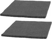 Gatuida Fireproof Insulation Pad Carbon Felt Blanket 2pcs for Plumbing Heat Shield Brazing Welding Heat Shield