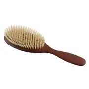 Pearwood Hair Brush with Boar Bristles - Keller Bursten