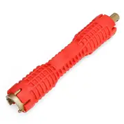 Faucet Sink Installer Tool Water Pipe Tubing Socket Wrench Multifunction Spanner Red