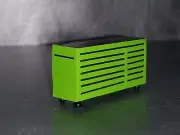 1/64 Custom scratch Farm green toolbox