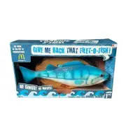Gemmy Frankie The Fish 2009 Singing Moving McDonald's Filet-O-Fish New In Box