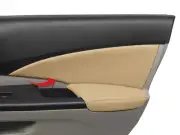 Front & Rear Insert Card Door Panel Cover PVC for Honda CR-V 2012-2016 Beige Tan (for: Honda)