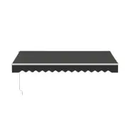 ALEKO Retractable Patio Awning 13 X 10 Ft Deck Sunshade Canopy