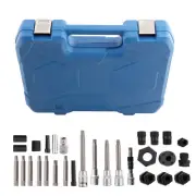 30PCS Alternator Pulley Removal Tool Kit Alternator Clutch Freewheel Pulley Set