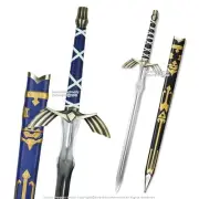 49.5" Black Fantasy Zelda Master Sword Skyward Special Edition Deluxe Cosplay
