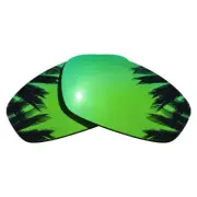 Green Mirrored Replacement Lenses for-Oakley Encounter OO9091 Polarized