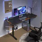 140cm Electric Standing Desk Adjustable Height USB-C Home Office Workstation AU