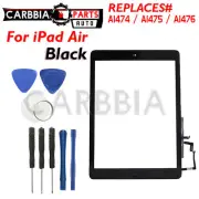 Black Touch Digitizer Screen for iPad Air 1 A1474 A1475 A1476 w Home Button Flex