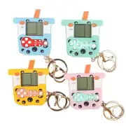 Mini Game Console Lcd Screen Video Game Keychain Video Game Console Sturdy