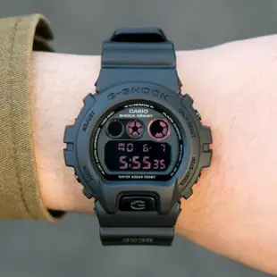 【CASIO 卡西歐】G-SHOCK 軍事風格強悍運動腕錶(黑-DW-6900MS-1)