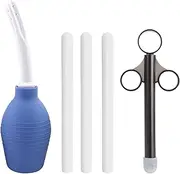 Luxury doll care kit, reusable dry stick, lubricating glue gun, enema cleaning and rinsing