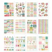 Simple Stories Sticker Book 12/Sheets-Noteworthy