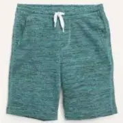 Old Navy Flat-Front French Terry Space-Dye Jogger Shorts (At Knee) S(6-7) NWT