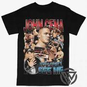John Cena Tee Shirt WWF WCW Wrestling T-shirt