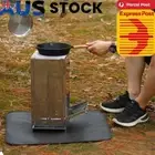 Foldable Grill Detachable Mini Charcoal Stove Portable Camping Barbecue Supplies