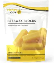 Honey Joy Beeswax Blocks (250G) – 100% Australian, Beeswax Sticks (20–30G Eac...