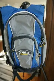 New!! CAMELBAK Blowfish Hydration Backpack With Bladder Blue/Black