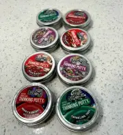 Krazy Aaron Mini Thinking Putty 8 Pack - USA All Sealed In Original Tin