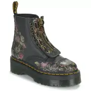 NEW Dr. Martens Sinclair Decayed Roses Unisex Boots, Black/Roses, Size US W9/M8