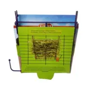 Small Pet, Kaytee Hay Manger with Salt Hanger (8"L x 2.5"W x 7"H)