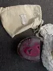 Temple & Webster Large Pink Agate Geode Freepost Acc123
