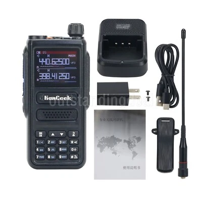 HG-8811 5W Full Band Walkie Talkie 256-CH VHF UHF Radio Handheld Transceiver os6