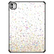 iPad Pro 11-inch (M4) iPad Impact Case Gold Multicolor Pastel Confetti