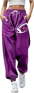 [Generic] Women Casual Pants Suits Plus Size Pants Workout High Waisted Yoga Pants with Pockets Trouser Womens