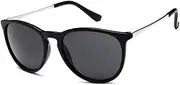 [Winnfy] Designer Round Cat Eye Sunglasses Men Retro Shades Male Sun Glasses Mirror Clear Vintage Fashion Driving