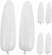 MUSISALY 3 Pairs Inflatable Boot Brace Boot Shaper Inserts for Women Boot Keeper Boot Support Tall Boot Shaper Insert Boot Inserts to Keep Shape Boot Shaper Holder Boot Supplies Pvc White