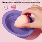 Texture Selection for Efficient Area Brush Cleaner Foldable Silicone Makeup Mat