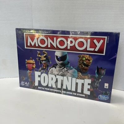 MONOPOLY FORTNITE Edition Board Game - BRAND NEW & SEALED 2019