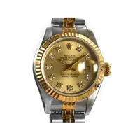 在飛比找蝦皮購物優惠-Rolex勞力士69173蠔式恒動日誌18K金女用腕錶