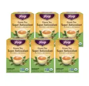 Yogi Tea - Green Tea Super Antioxidant (6 Pack) 96 tea bags.