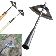 Gardening Tools Hollow Hoe, All-Steel Hardened Hollow Hoe, Sharp Edge Garden ...