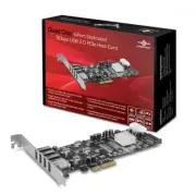 Vantec Quad Chip 4-Port Dedicated 5Gbps USB 3.0 PCIe Host Card