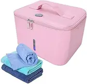 UV Sanitizer Bag, Multi-Function LED Ultraviolet Light Bag, Portable USB UV Sanitizer Case for Mobile Phone, Feeding Bottle, Baby Clothes, Towel, Underwear