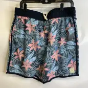 TRAVIS MATHEW Summer Glow Short Boardshorts Men's Size L Heather