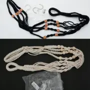Macrame Plant Hanger Net Hanging Flower Pot Holders Indoor Outdoor guboL