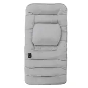 Chair Heating Mat Graphene Heating Light Grey W/3C Adapter Heated Cushion AC