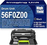 56F0Z00 Imaging Unit High Yield Drum Unit Compatible for Lexmark MS321 MS421 MS521 MS621 MS622 MX321 MX421 MX521 MX522 MX622 MB2328 MB2442 MB2546 MB2650 Printers 60000 Pages,56F0Z00 Black-1PC