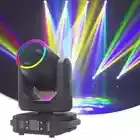 YUER 200W LED Moving Head Stage Light - DMX512 for DJ, Disco & Party