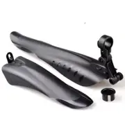 Corrosion Resistant PVC Plastic Fender Kit for 22 26 Inch MTB Bikes Black